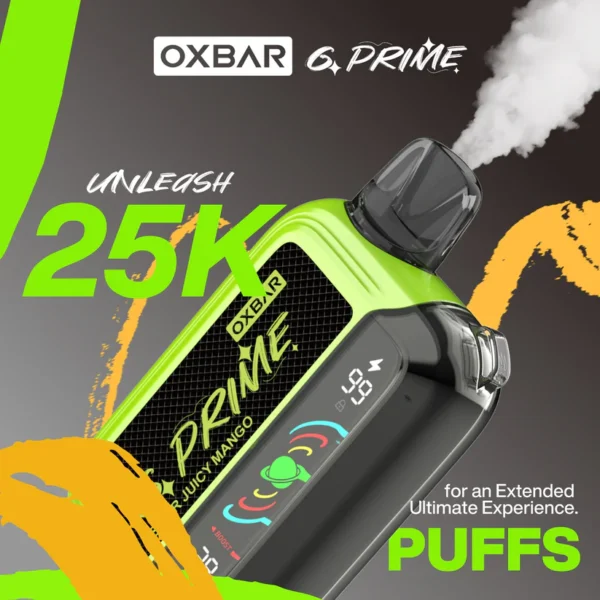 OXBAR 25 000 Puffs G-Prime Disposable Vape