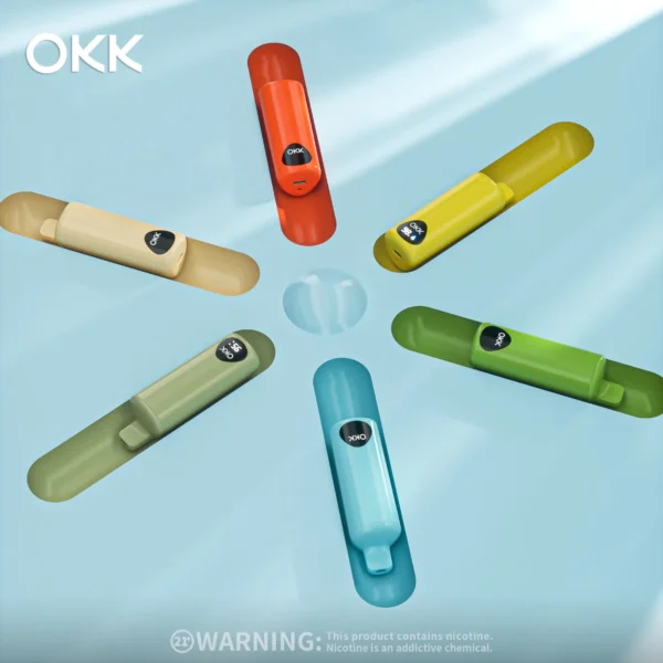 Hot Selling 3 in 1 Electric Cigarette Okk Tripo Flavors 15000 Puff with Display Screen Wholesale Disposable Vape 1