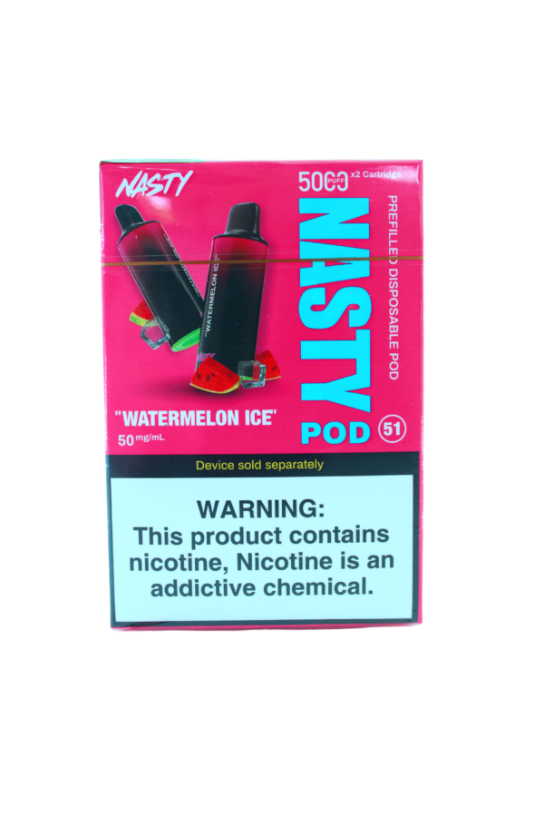 Nasty Watermelon Ice Pod, 5K puffs