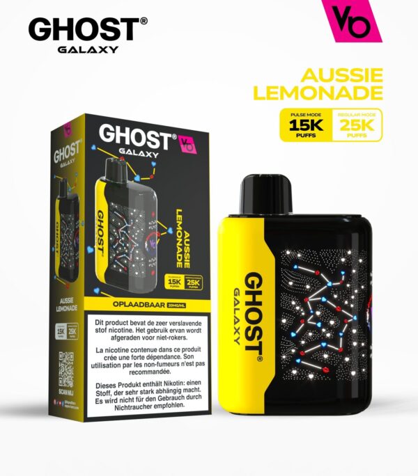 Ghost Galaxy Aussie Lemonade Disposable