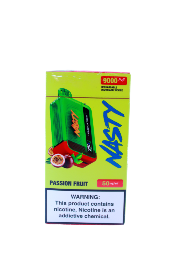 Nasty Passionfruit Disposable, 9K puffs 50mg/ml