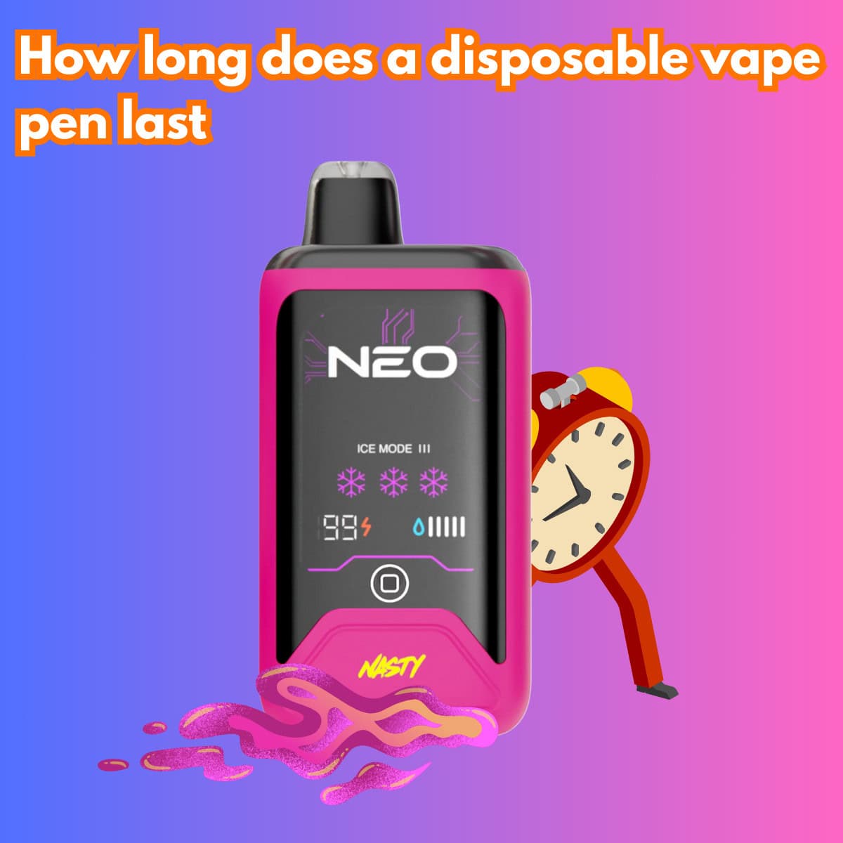 How long does a disposable vape pen last | Vape Caf