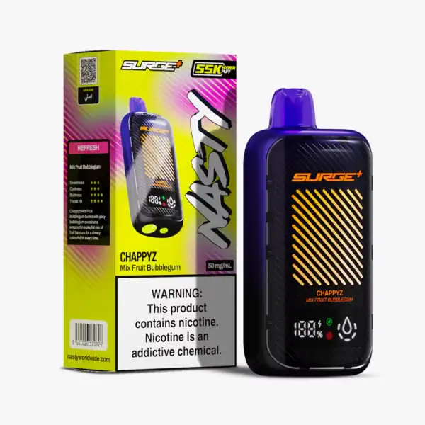 Nasty Surge 55K Chappyz (Mixed Fruit Bubblegum)