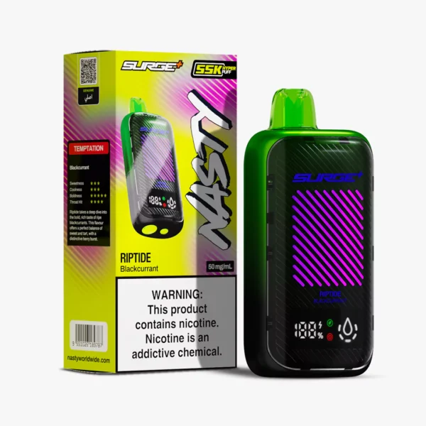 Nasty Surge 55K Riptide (Blackcurrant)