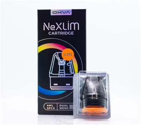 NeXlim Dual Mesh 0.8Ω 4ML Cartridge 1 NeXlim Dual Mesh 0.8Ω 4ML Cartridge