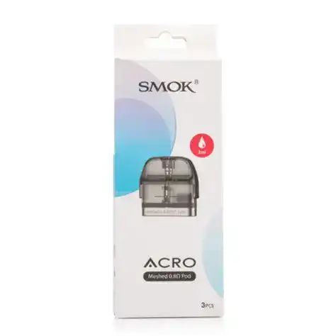 SMOK Acro Meshed 0.8Ω Pod 2ML 1 SMOK Acro Meshed 0.8Ω Pod 2ML