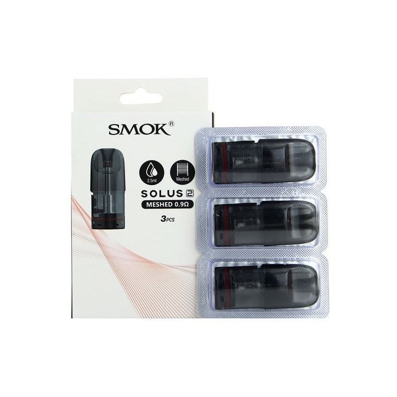 SMOK SOLUS 2 Meshed 0.9Ω 2.5ML 1 SMOK SOLUS 2 Meshed 0.9Ω 2.5ML